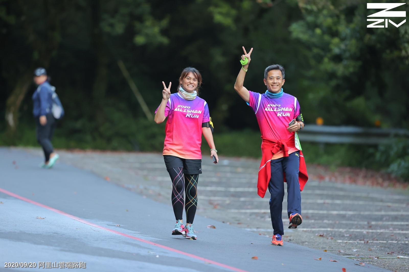 2020阿里山雲端路跑 比賽照片