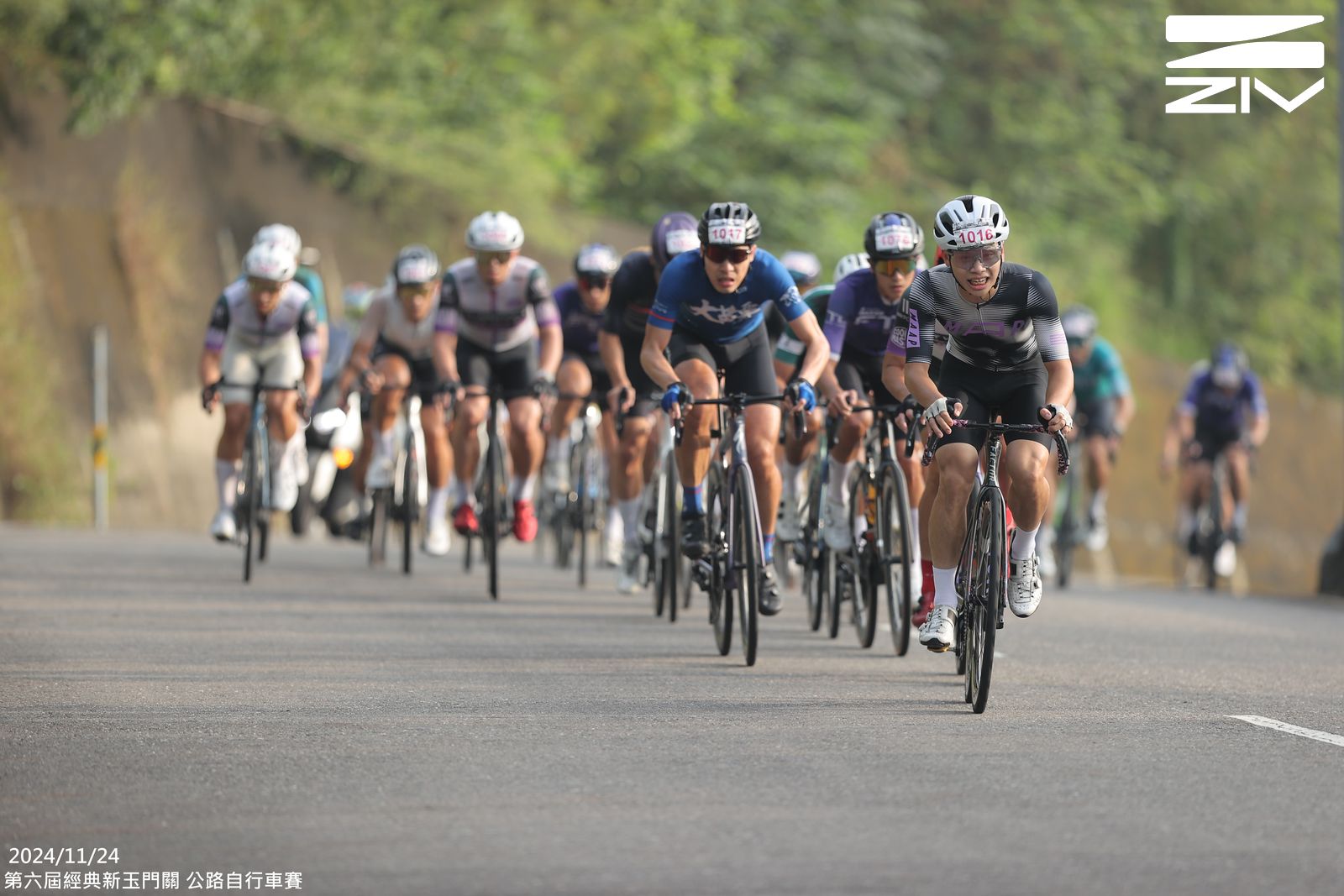 2024第六屆經典新玉門關 公路自行車賽 比賽照片